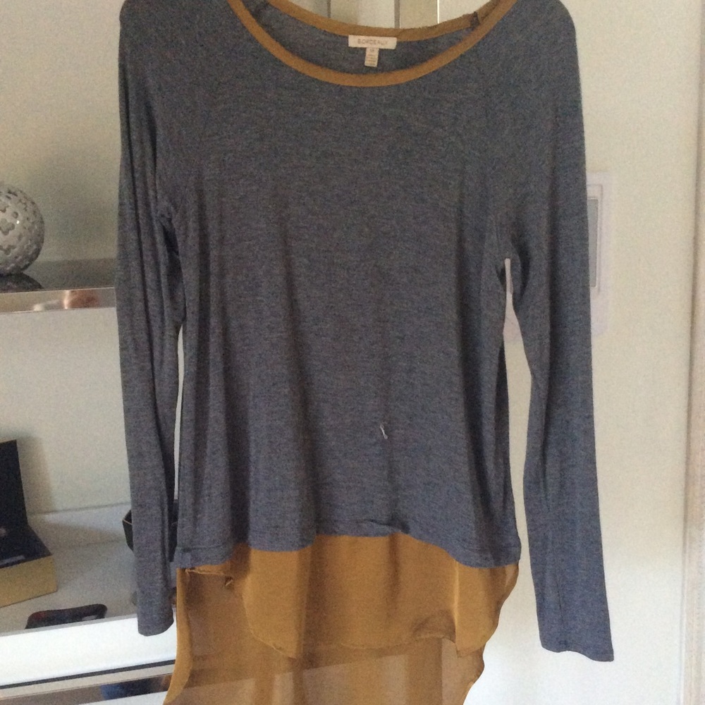 Anthropologie Bordeaux tunic! NWOT